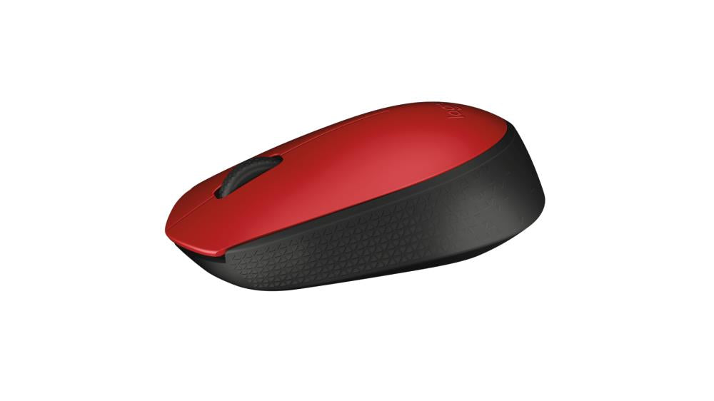 MOUSE USB OPTICAL WRL M171/RED 910-004641 LOGITECH