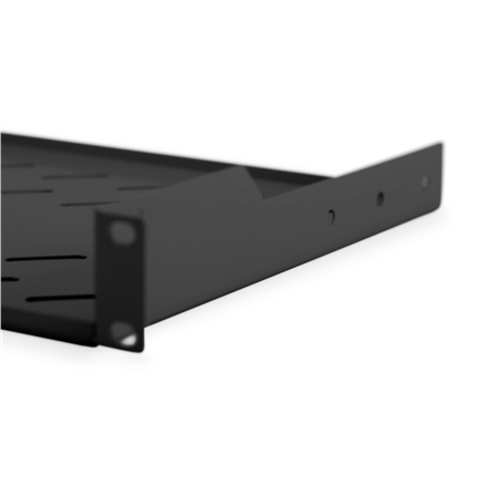 Digitus | Fixed Shelf for Racks | DN-19 TRAY-1-SW | The shelves for fixed mounting can be installed easy on the two fron