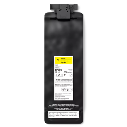 Epson UltraChrome GS3 T51P400 (800ML) | Ink pack | Yellow