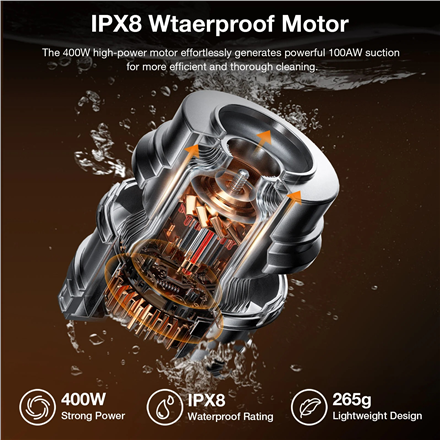 Jimmy Vacuum Cleaner and Washer | PW11 Plus | Cordless operating | Washing function | 400 W | 21.6 V | Operating time (m
