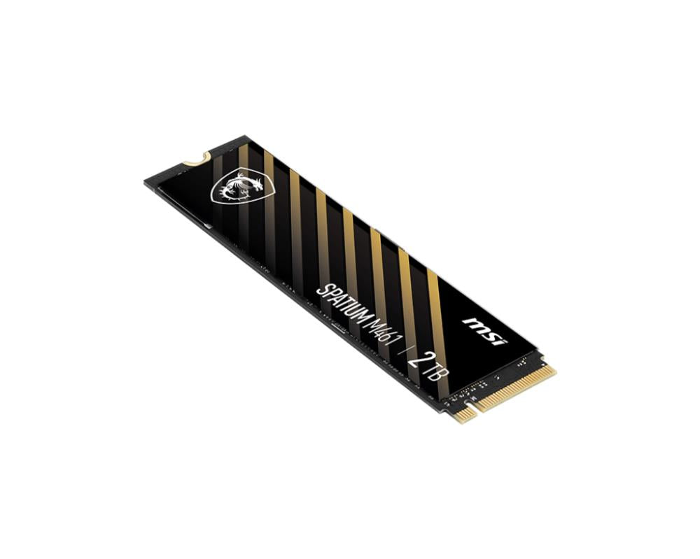 SSD MSI SPATIUM M461 2TB M.2 PCIE NVMe 3D NAND Write speed 4200 MBytes/sec Read speed 5000 MBytes/sec 2.15mm TBW 450 TB MTBF 1500000 hours S78-440Q550-P83