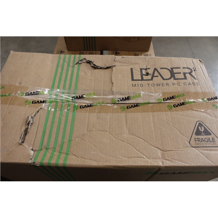 SALE OUT. Gamemax | Case | LEADER 2 BK | E-ATX | SALE OUT. Gamemax DAMAGED PACKAGING
