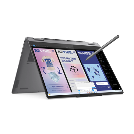 Lenovo- Yoga 7 2-in-1 14ILL10 Intel | Luna Grey | 14 " | OLED | Touchscreen | WUXGA | 1920 x 1200 pixels | Intel Core Ul