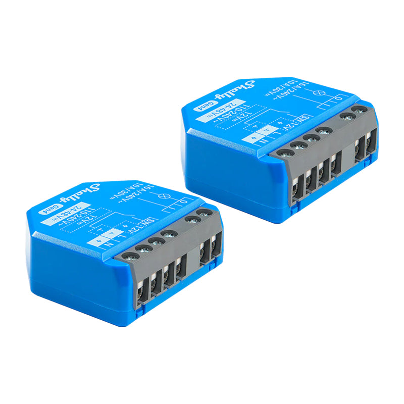 Set of 2 Shelly 1 Gen4 Zigbee/Matter Controllers - Image 1