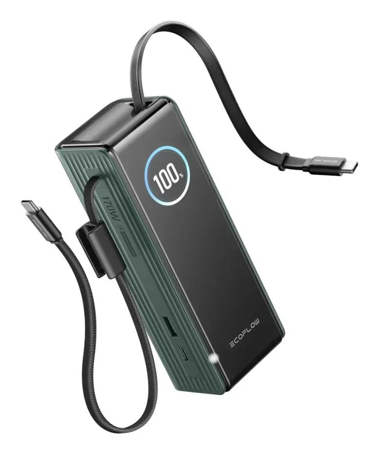POWER BANK USB 25000MAH RAPID/170W GREEN 5023001036 ECOFLOW