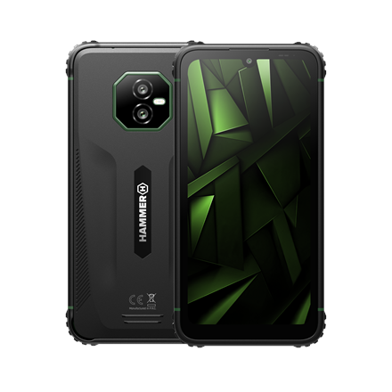 Hammer | Ranger | Black/Green | 6 " | IPS | 1560 x 720 pixels | Mediatek | Helio G99 | Internal RAM 8 GB | 256 GB | micr