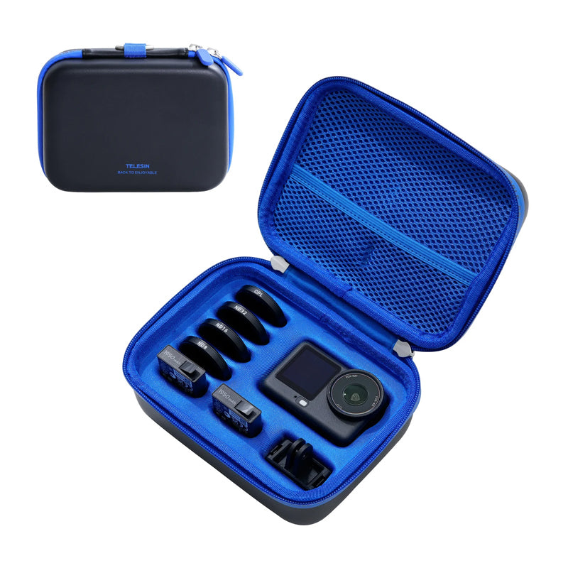 Telesin DisAdv EVA Carrying Bag for DJI Osmo Action 6 (Black) - Image 2