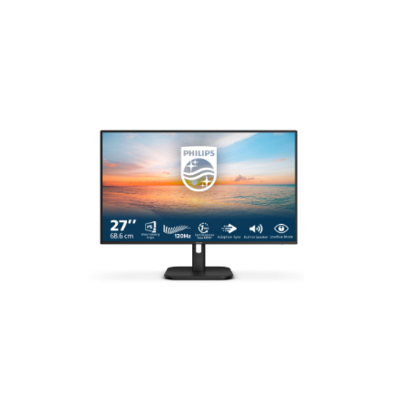Philips | 27E1N1200A/00 | 27 " | IPS | FHD | 16:9 | 120 Hz | 4 ms | 1920 x 1080 pixels | 300 cd/m² | HDMI ports quantity