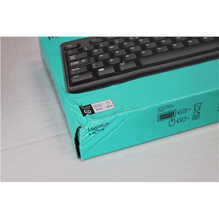 SALE OUT. Logitech MK270 | Keyboard and Mouse Set | Wireless | US | Black | DAMAGED PACKAGING, MINOR SCRATCH ON THE EDGE