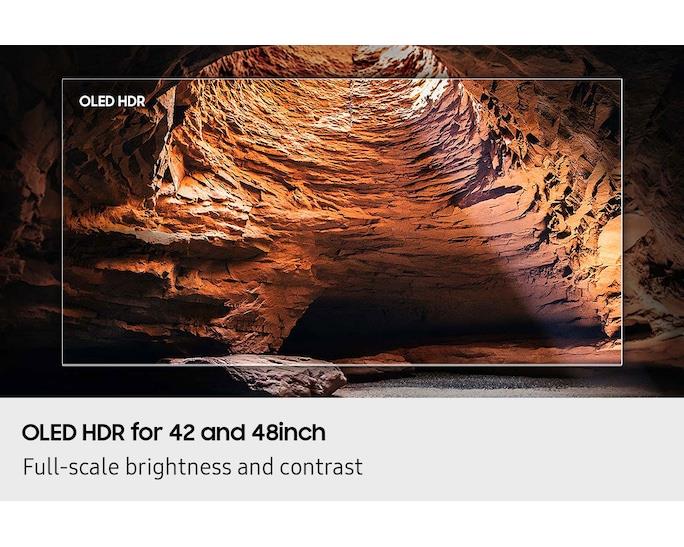 TV Set SAMSUNG 77 " 4K Ultra HD 3840 x 2160 pixels Flat 16:9 OLED QE77S90FAEXXH