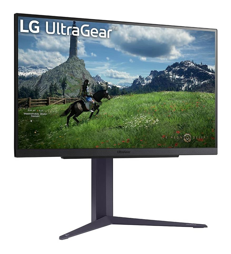 LCD Monitor LG 27" Panel IPS 2560x1440 16:9 180Hz 1 ms Pivot Height adjustable Tilt Colour Black 27GS85Q-B
