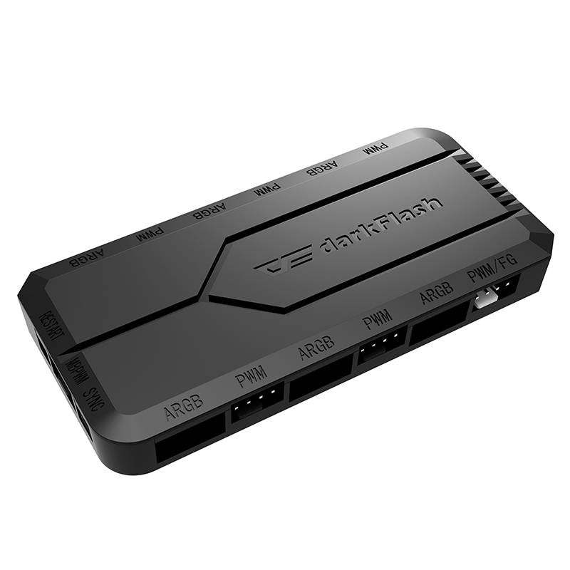 Fan control box for computer Darkflash RC2 RGB PWM (black) - Image 2