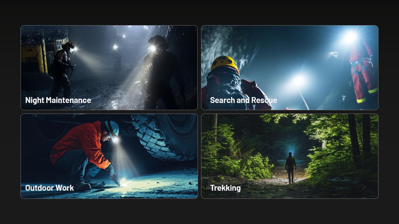 HEADLAMP H SERIES 1600 LUMENS/HC70 UHE NITECORE