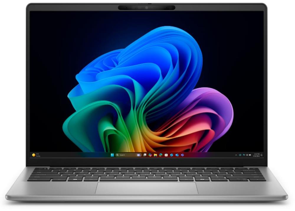 Notebook DELL Latitude 5455 CPU Snapdragon X Plus X1P-64-100 14" 1920x1200 RAM 16GB LPDDR5x 8448 MHz SSD 512GB Qualcomm Adreno Graphics Integrated ENG Card Reader Micro SD Windows 11 Pro Silver 1.53 kg N002L5455EMEA_VP