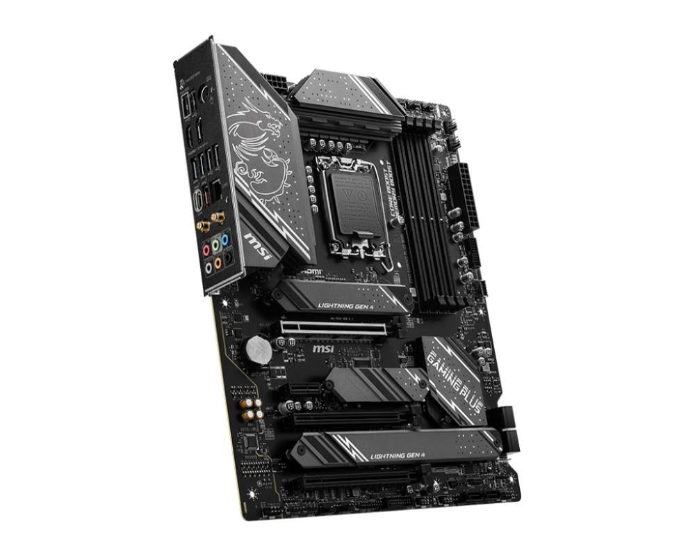 Mainboard MSI Intel Z790 LGA1700 ATX Memory DDR5 Memory slots 4 1xPCI-Express 1x 3xPCI-Express 16x 4xM.2 1xHDMI 1xDisplayPort 4xUSB 2.0 3xUSB 3.2 1xUSB-C 1xPS/2 6xAudio port Z790GAMINGPLUSWIFI
