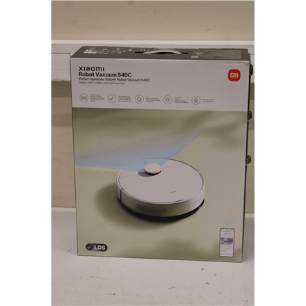 SALE OUT. Xiaomi Robot Vacuum S40C EU | Xiaomi Robot Vacuum S40C EU | Wet&Dry | 2600 mAh | Dust capacity 0.52 L | 5000 P