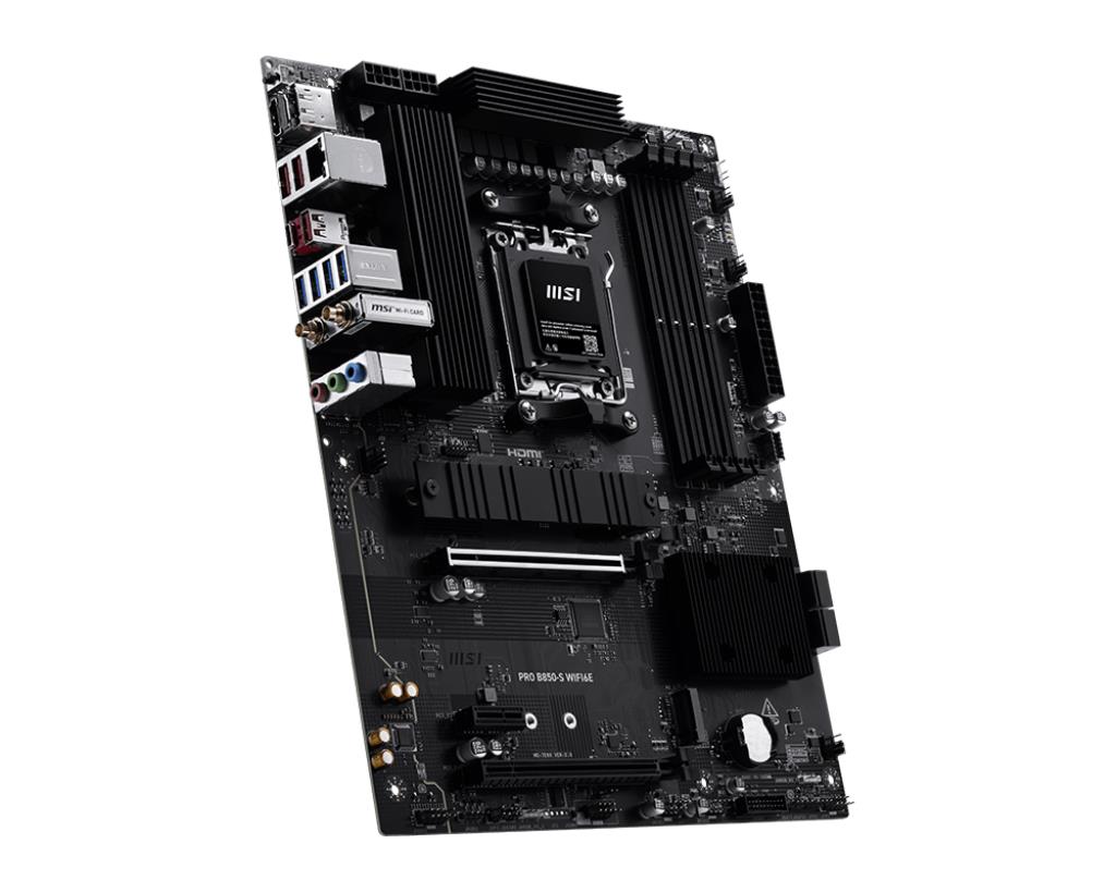 Mainboard MSI AMD B850 SAM5 ATX Memory DDR5 Memory slots 4 PROB850-SWIFI6E
