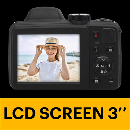 Kodak | Digital Camera | Pixpro AZ405 | 16 MP | Optical zoom 40x x | Display diagonal 3 " | Video recording | Black