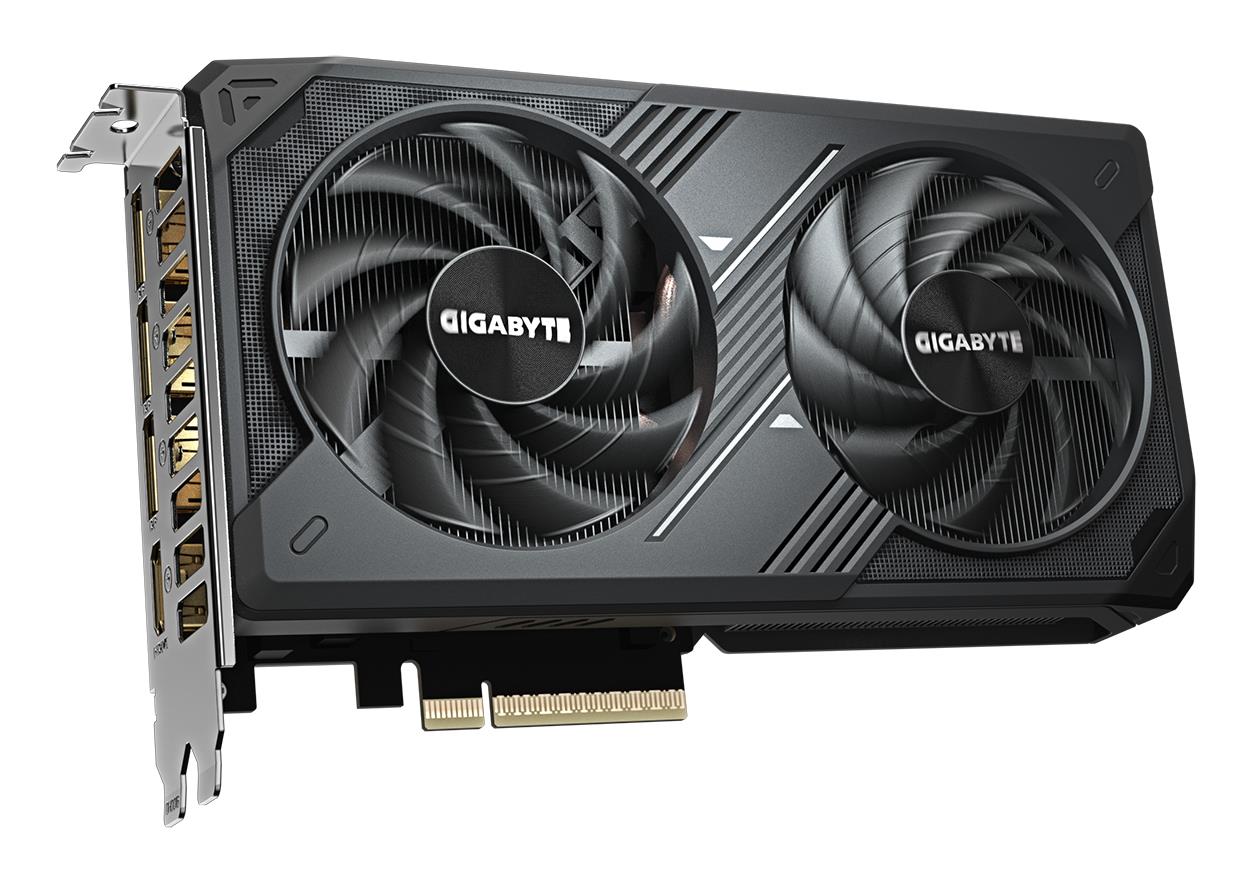 Graphics Card GIGABYTE NVIDIA GeForce RTX 5060 8 GB GDDR7 128 bit PCIE 5.0 16x GPU 2512 MHz GV-N5060WF2OC-8GD