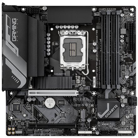 Gigabyte B760M GAMING X DDR4 GEN5 | Processor family Intel | Processor socket LGA1700 | DDR4 | Supported hard disk drive