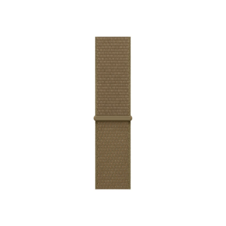 Apple 46mm Sport Loop | 145-220 mm | 100% recycled spandex, 100% recycled polyester, 80% recycled nylon | Olive