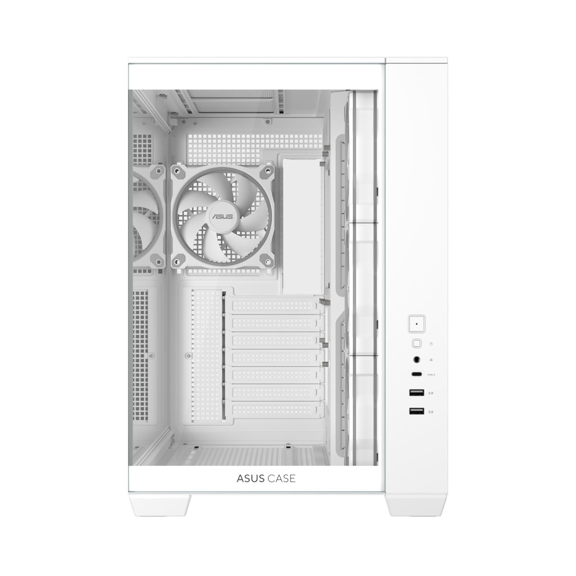 Case ASUS ATX/micro ATX/Mini-ITX White PC A32 Plus TG ARGB White 90DC00S3-B19000