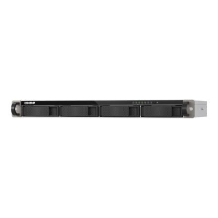 QNAP 4-bay ARM quad-core NAS 10GbE SFP+ and 2.5GbE connectivity | TS-432XEU-4G | Cortex-A57 | 16 GB | Black