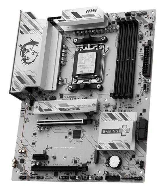 Mainboard MSI AMD B850 SAM5 ATX Memory DDR5 Memory slots 4 B850GAMINGPLUSWIFI6E