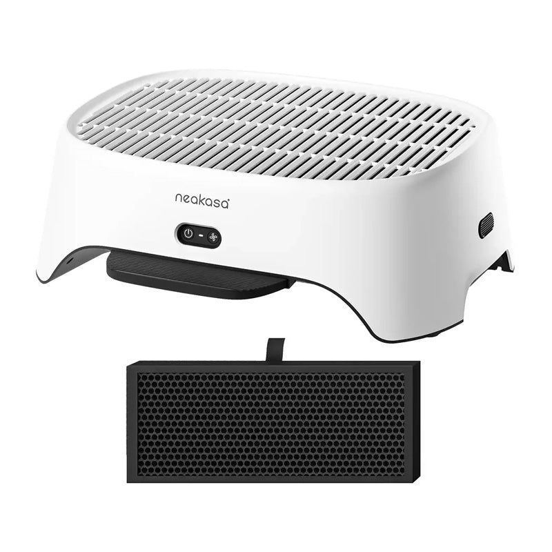 Step for a litter box with the Neakasa AirStep odor absorber - Image 1