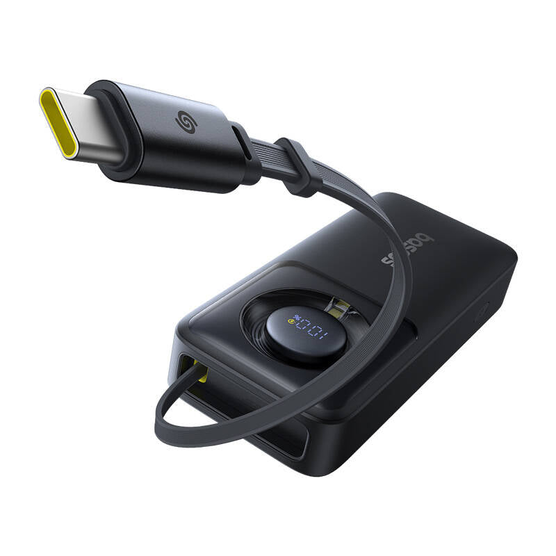 Powerbank Baseus OS Free2Pull 10000mAh 30W +cable (black) - Image 1
