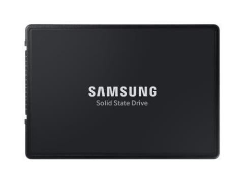 SSD SAMSUNG SSD series PM9A3 7.68TB PCIe Gen4 NVMe Write speed 4000 MBytes/sec Read speed 6800 MBytes/sec Form Factor U.2 MTBF 2000000 hours MZQL27T6HBLA-00A07