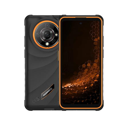 Hammer | Iron 6 | Orange | 6.56 " | IPS | 1612 x 720 pixels | Mediatek | Dimensity 6300 | Internal RAM 8 GB | 256 GB | D