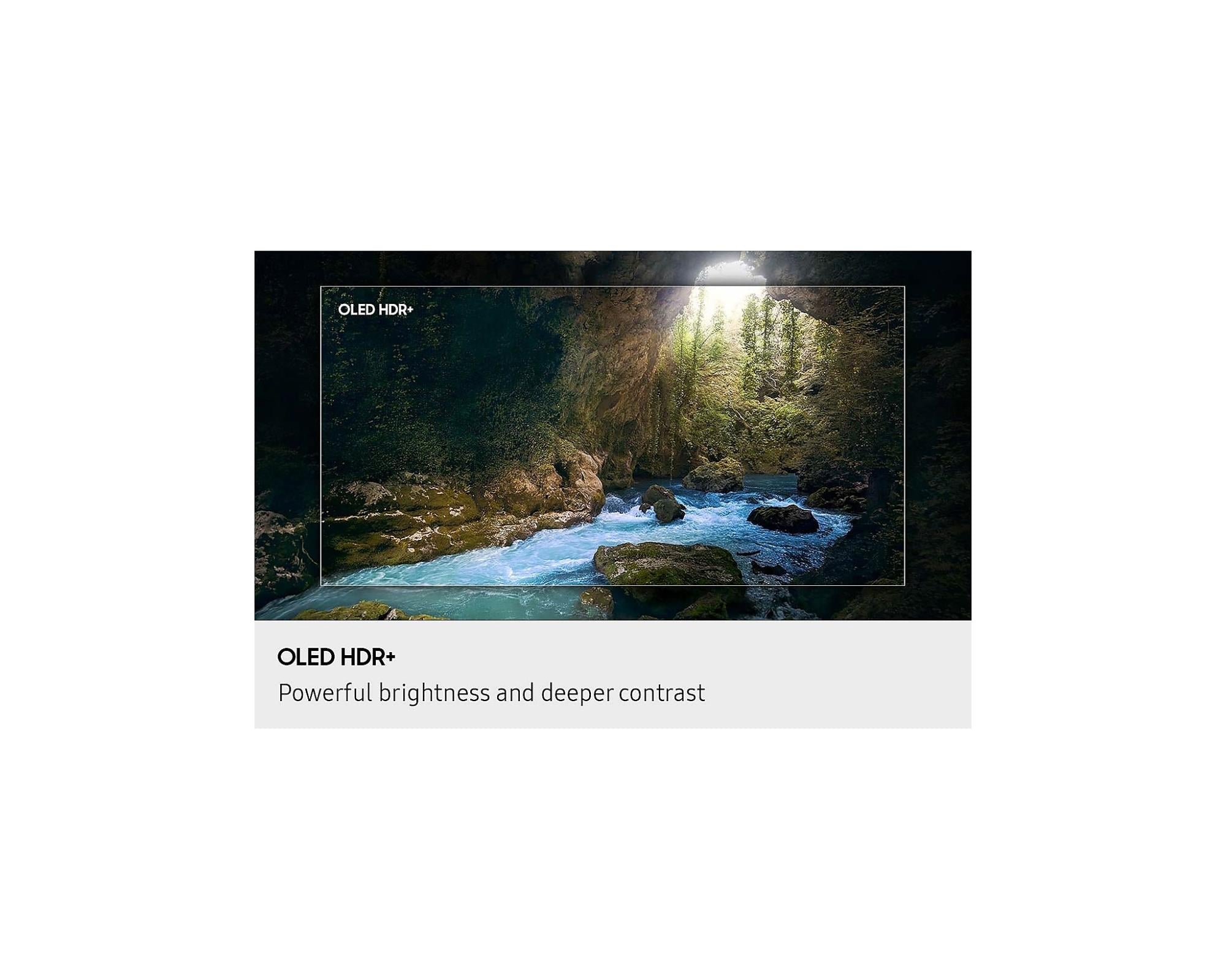 TV Set SAMSUNG 65" OLED/4K/Smart 3840x2160 Wireless LAN Bluetooth Tizen Black QE65S90FATXXH