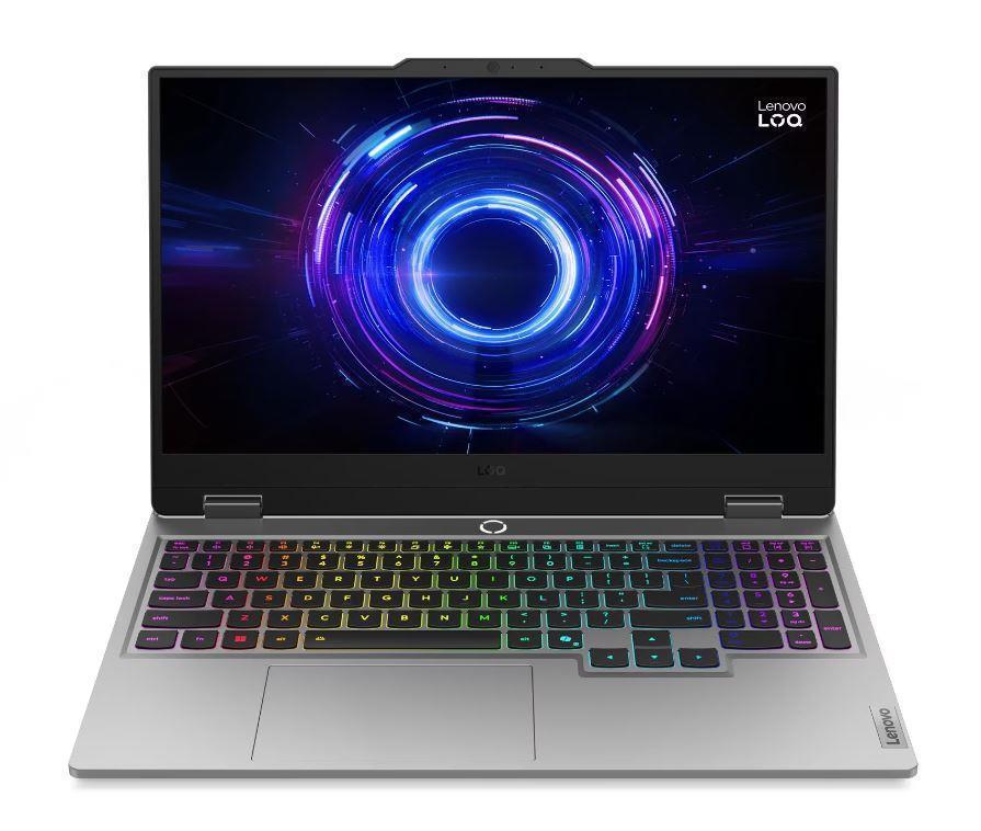 Notebook LENOVO LOQ 15IRX10 CPU Core i7 i7-13650HX 2600 MHz 15.6" 1920x1080 RAM 32GB DDR5 4800 MHz SSD 512GB NVIDIA GeForce RTX 5070 8GB ENG Luna Grey 2.4 kg 83JE008YPB