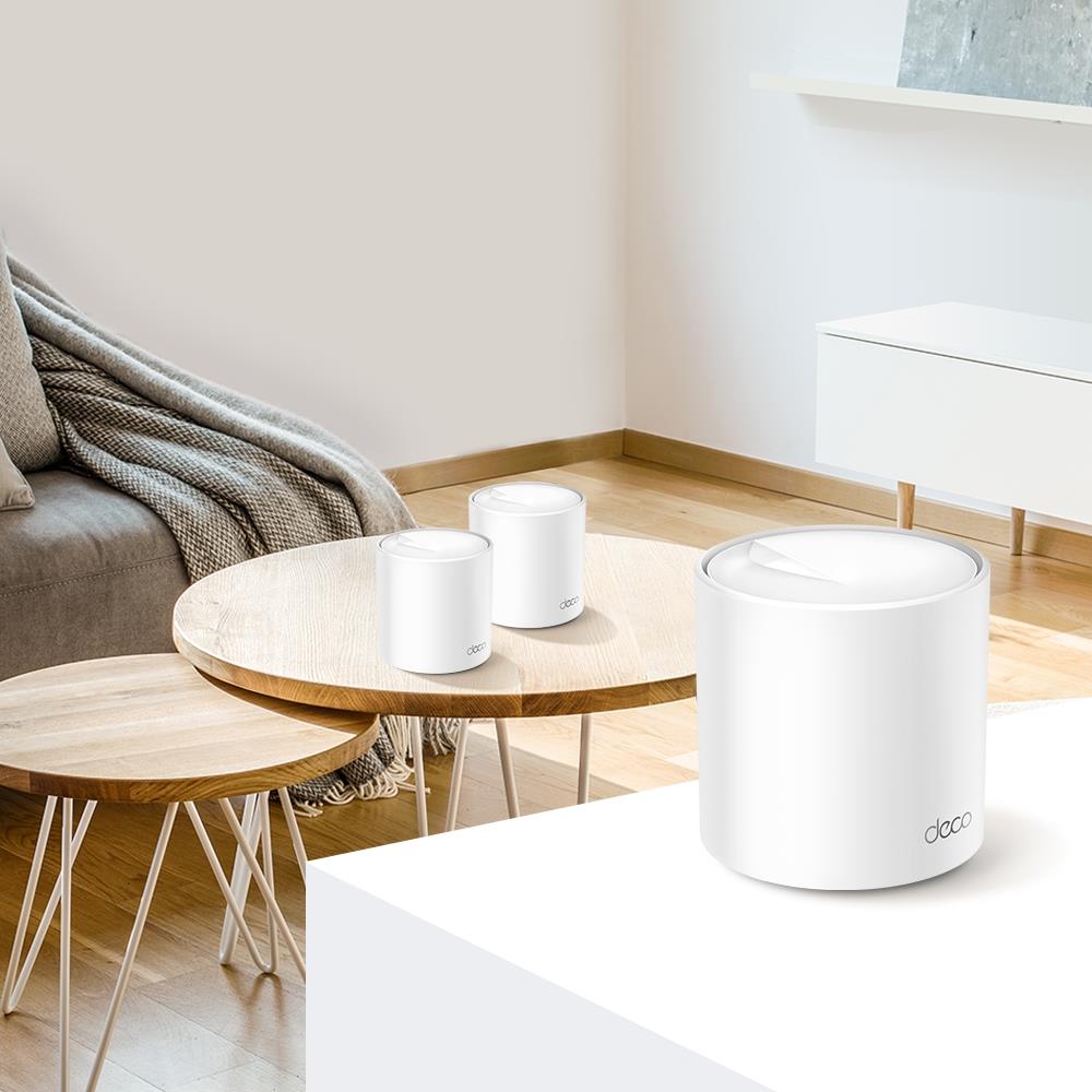 Wireless Router TP-LINK Wireless Router 2-pack 5400 Mbps Mesh IEEE 802.11a IEEE 802.11n IEEE 802.11ac IEEE 802.11ax 2x10/100/1000M DECOX60(2-PACK)