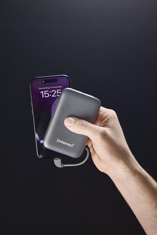 POWER BANK USB 10000MAH/GREY S10000 7333034 INTENSO