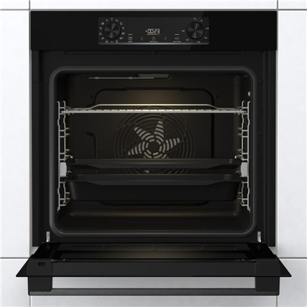 Gorenje Oven | BOS6737E13FBG | 77 L | Electric | AquaClean | Mechanical | Steam function | Convection | Height 59.5 cm |