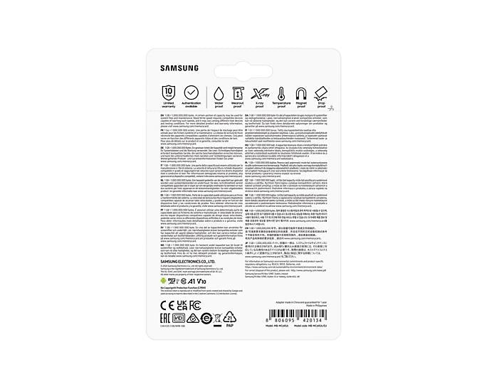 MEMORY MICRO SDXC EVO+ 64GB/V10 W/A MB-MC64SA/EU SAMSUNG