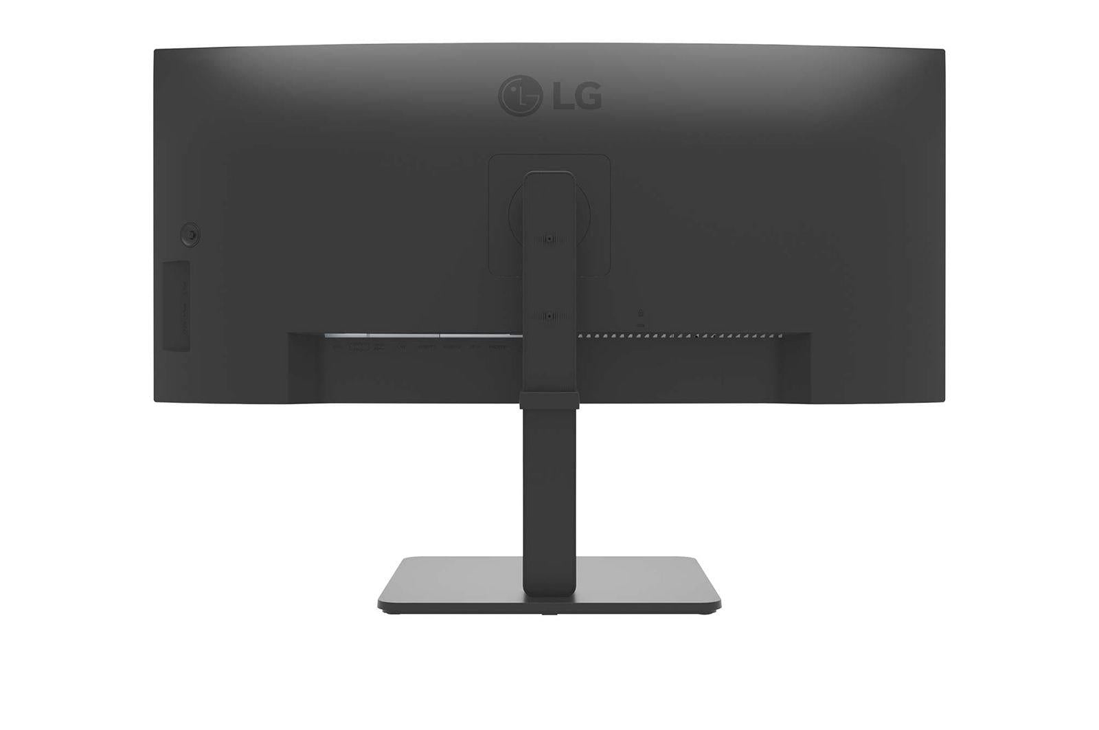 LCD Monitor LG 34 " 3440 x 1440 pixels Wide Quad HD Native aspect ratio 21:9 LCD Curved 34BA75QE-B
