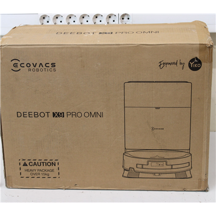 SALE OUT. Ecovacs Robotic Vacuum Cleaner | DEEBOT X9 PRO OMNI | Wet&Dry | Li-ion | 6400 mAh | Dust capacity 0.22 L | 166