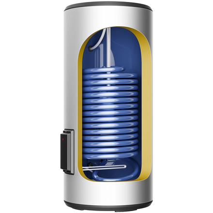 Haier WT200VSCA3E | Enameled water heater 200L with integrated 2500W electric heater and 2m2 heat exchanger