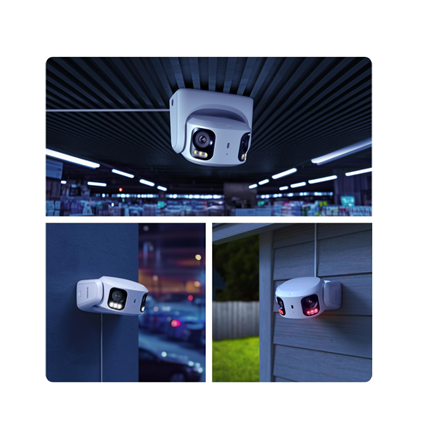 Reolink | Panoramic Protection in 4K | RP-PCT8MD | Dual lens | 8 MP | F2.8mm/F1.6 | IP67 | H.265/H.264 | Micro SD, Max. 