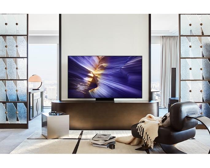 TV Set SAMSUNG 77 " 4K Ultra HD 3840 x 2160 pixels Flat 16:9 OLED QE77S90FAEXXH