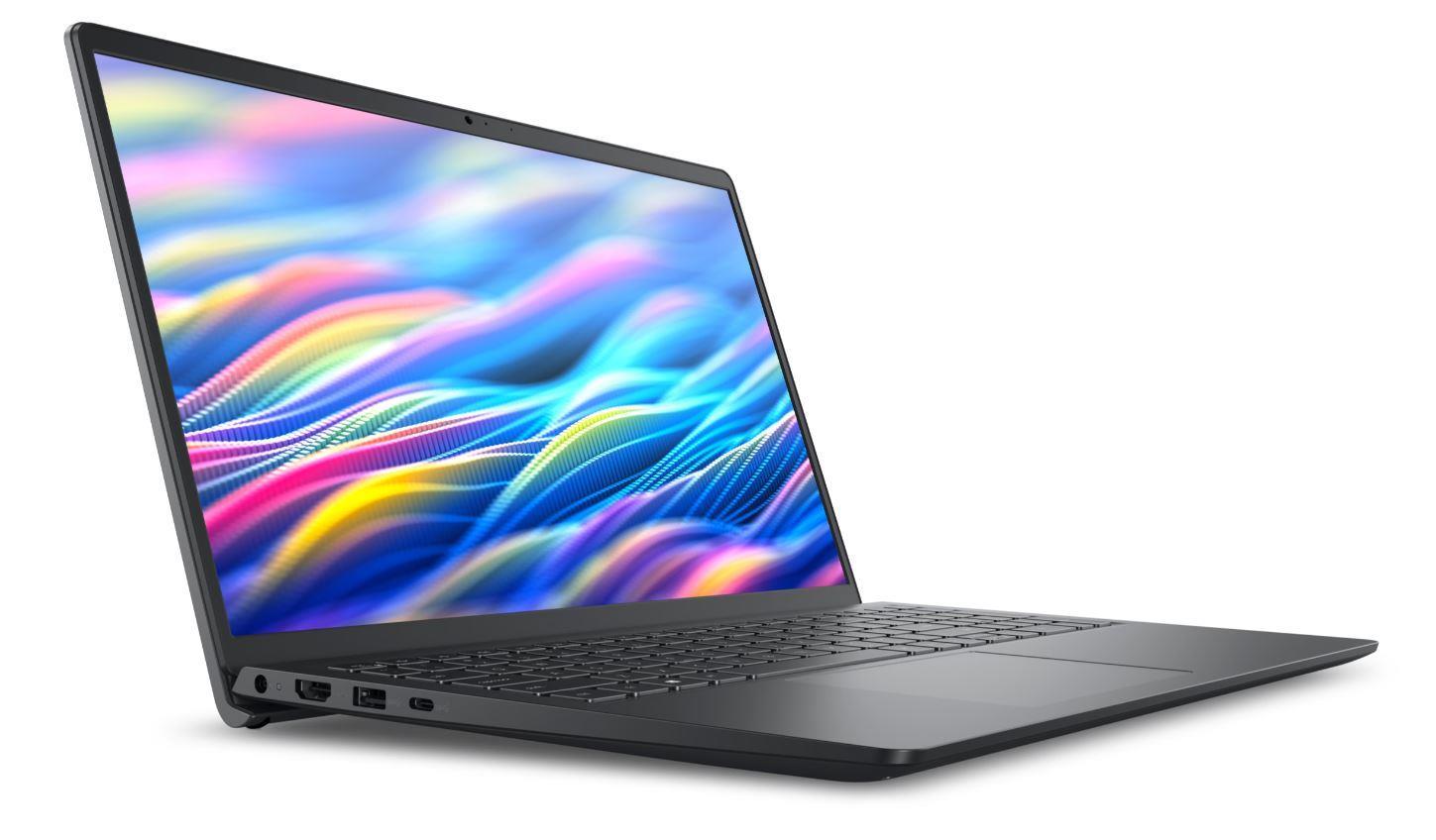Notebook DELL DC15250 CPU Core i5 i5-1334U 1300 MHz 15.6" 1920x1080 RAM 16GB DDR4 2667 MHz SSD 512GB Intel UHD Graphics Integrated ENG Card Reader SD Windows 11 Pro Carbon Black 1.9 kg DC15250_RPLU_004_P
