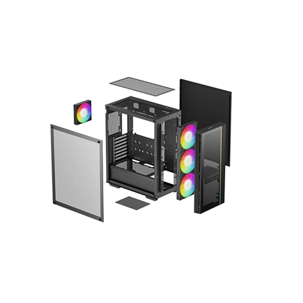 Deepcool Case | MATREXX 55 V4 C | Mid Tower | ATX PS2