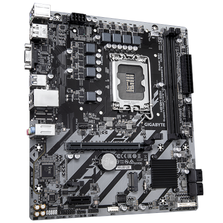 Gigabyte H810M S2H | Processor family Intel | Processor socket LGA1851 | DDR5 | Supported hard disk drive interfaces M.2