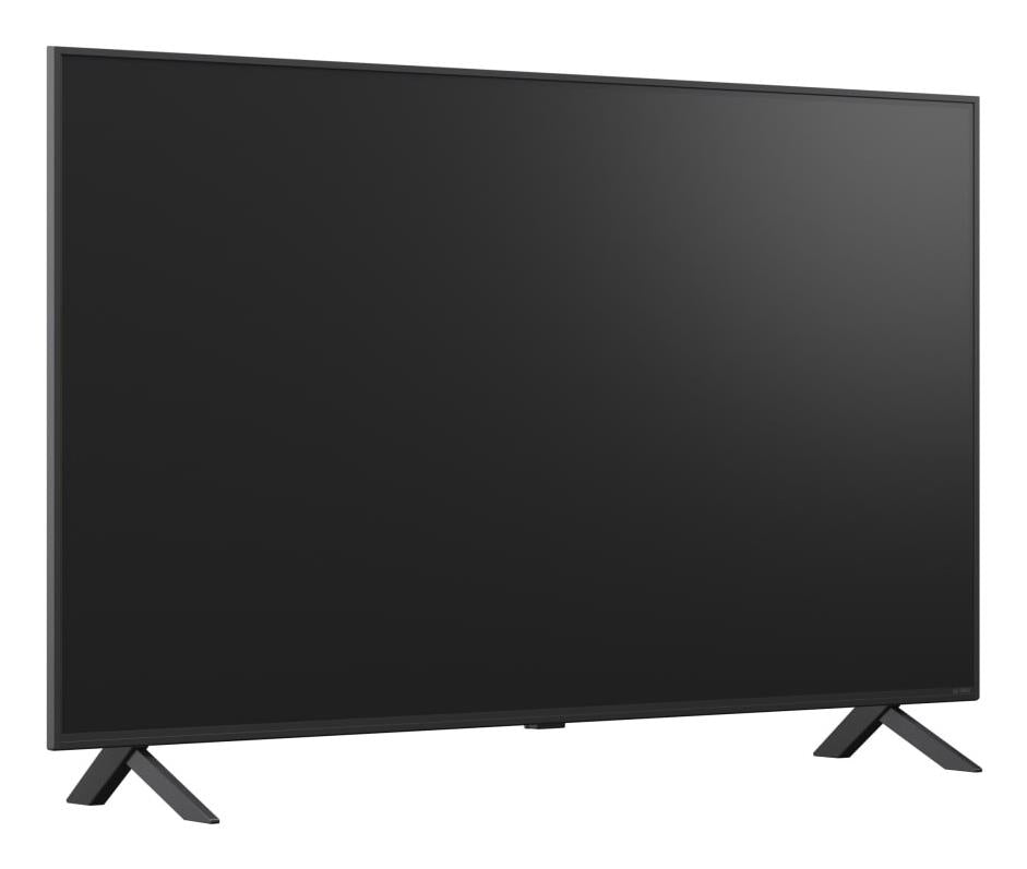 TV Set LG 50" 4K/Smart 3840x2160 Wireless LAN webOS Black 50QNED80A3A