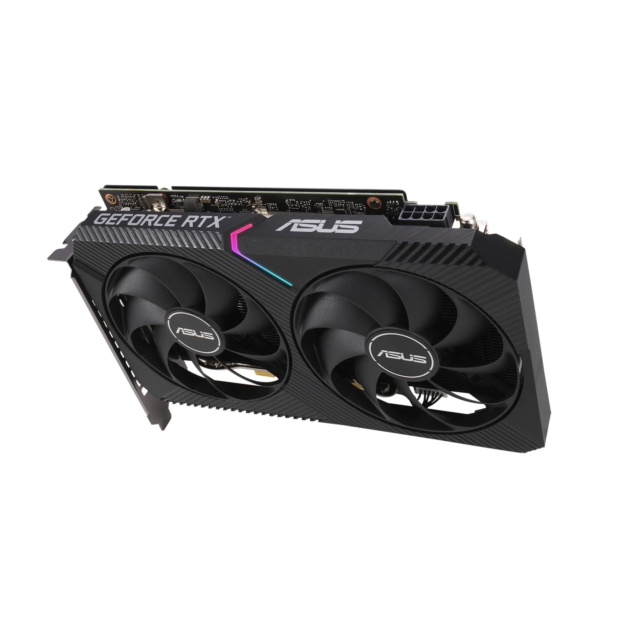 Graphics Card ASUS NVIDIA GeForce RTX 3060 12 GB 192 bit PCIE 4.0 16x GDDR6 GPU 1837 MHz 1xHDMI 3xDisplayPort DUAL-RTX3060-O12G-V2