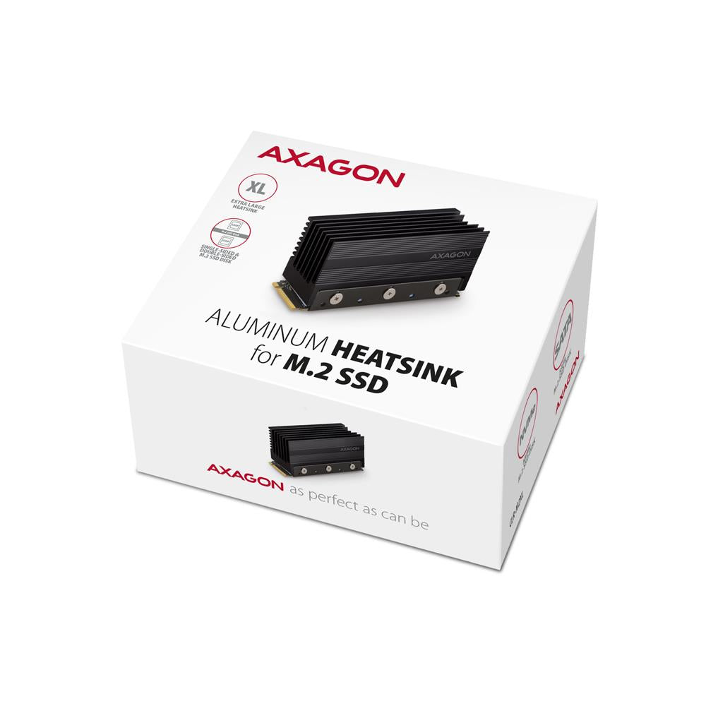 SSD ACC COOLER M.2 2280/36MM CLR-M2XL AXAGON