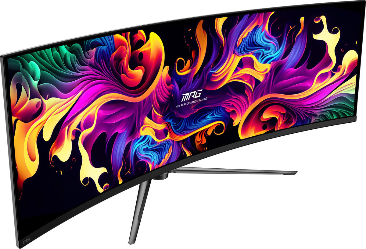 Monitor MSI 49 " 5120 x 1440 pixels Dual QHD Native aspect ratio 32:9 QD-OLED Curved MPG491CQPXQD-OLED